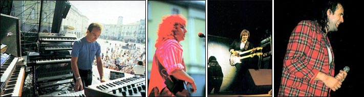 Marillion - Piazza Grande, Locarno - 05.07.1987 - Photos taken from ''Clutching At Straws - Winter Of 1987-88'' concert programme